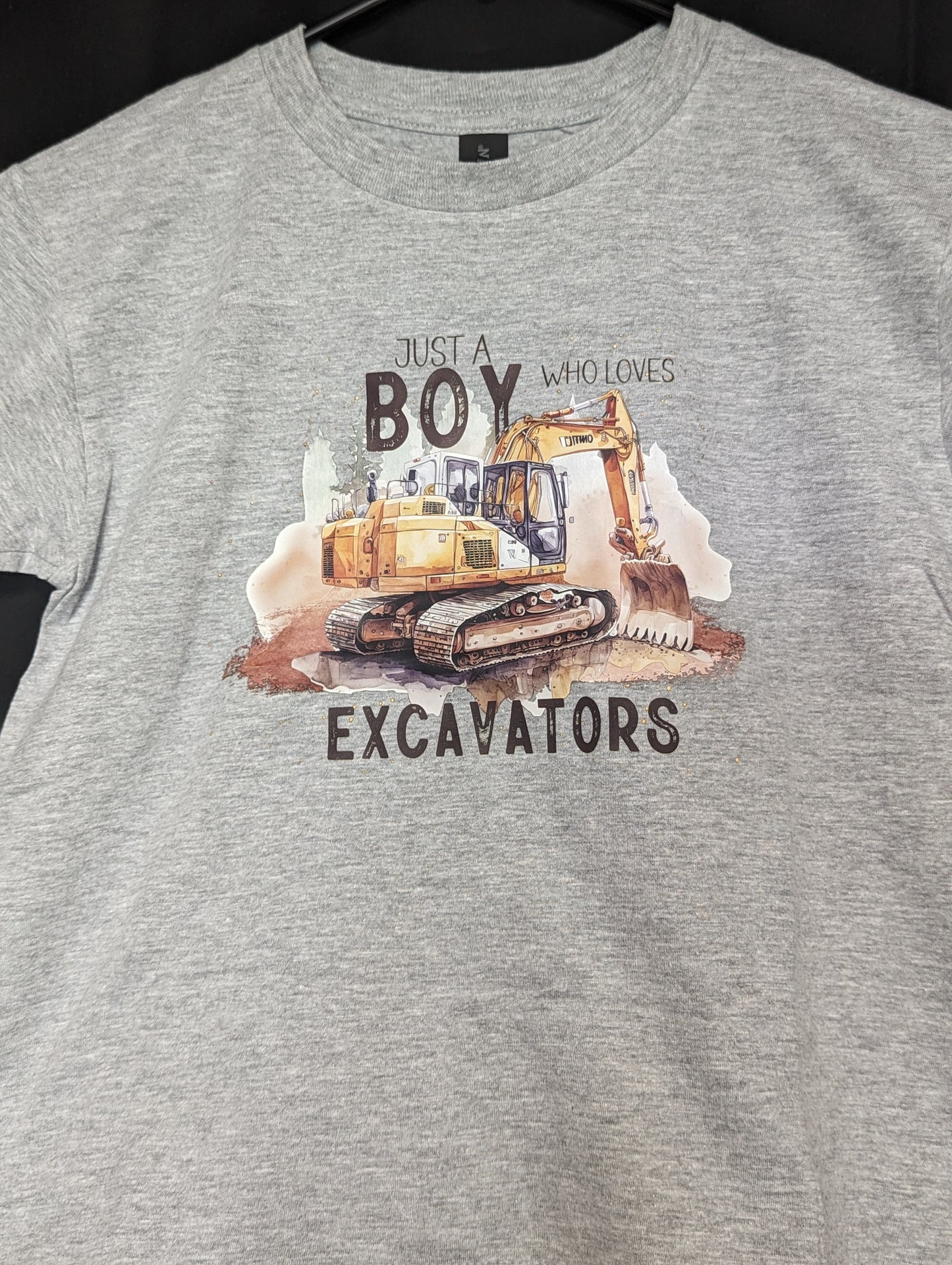 Boy's Construction Short Sleeve T-shirt