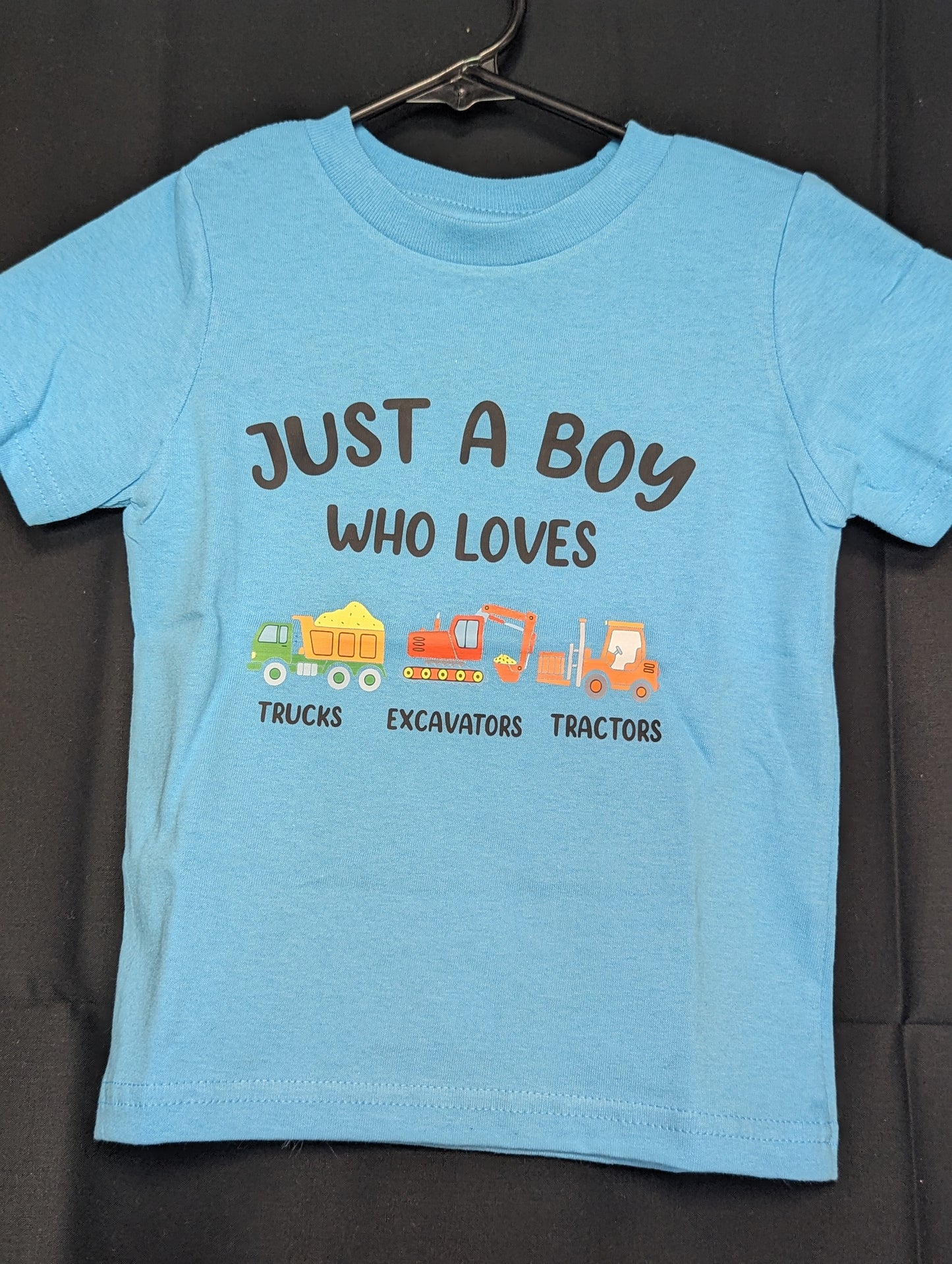 Boy's Construction Short Sleeve T-shirt