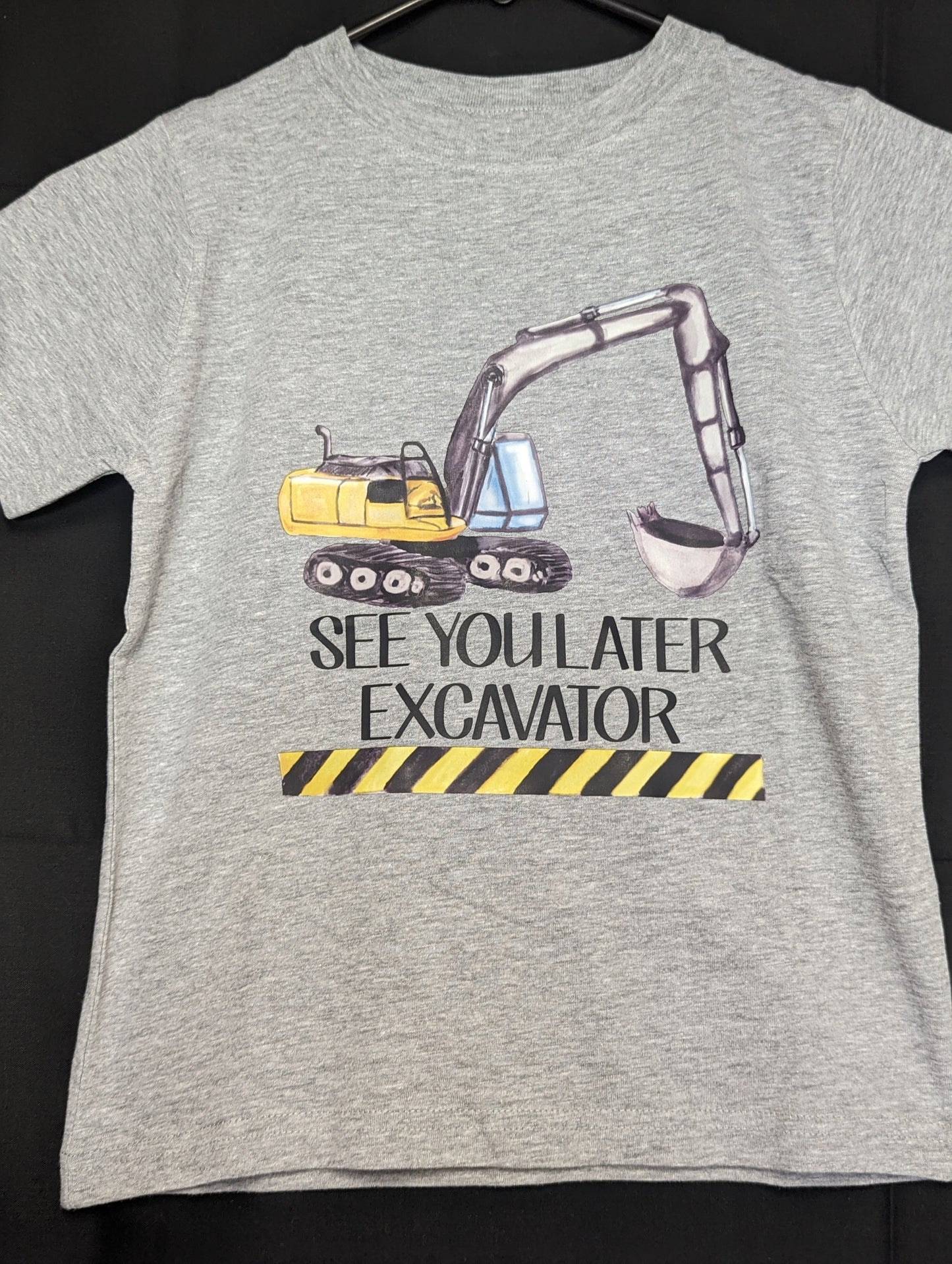 Boy's Construction Short Sleeve T-shirt
