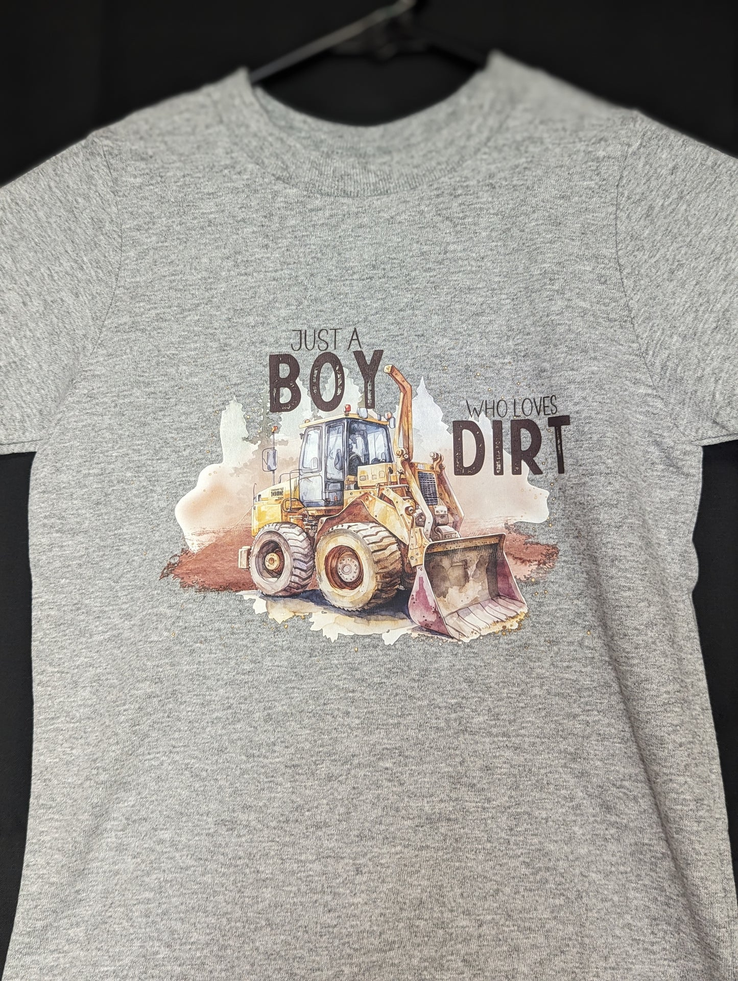 Boy's Construction Short Sleeve T-shirt